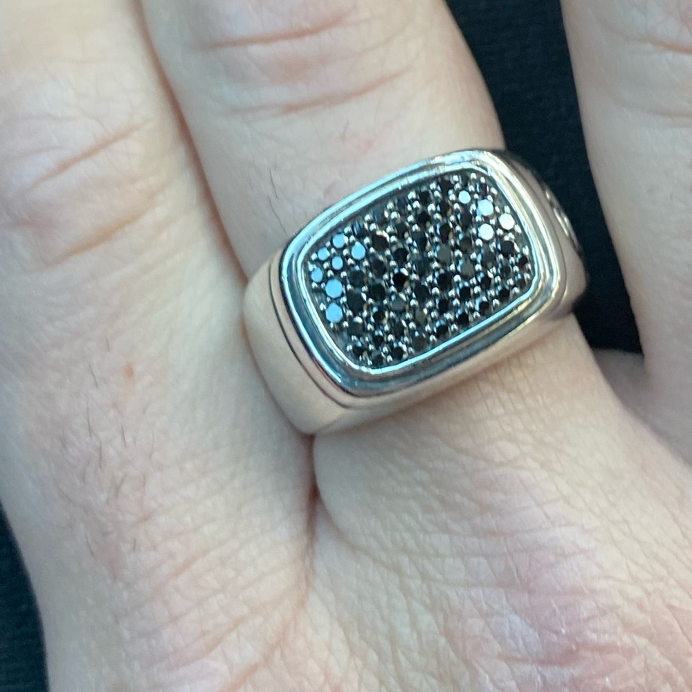 David Yurman Black Diamond ring